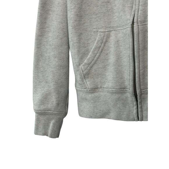 Polo Ralph Lauren Light Gray Full-Zip Hooded Sweat Jacket Youth Small 8 - Picture 3 of 6